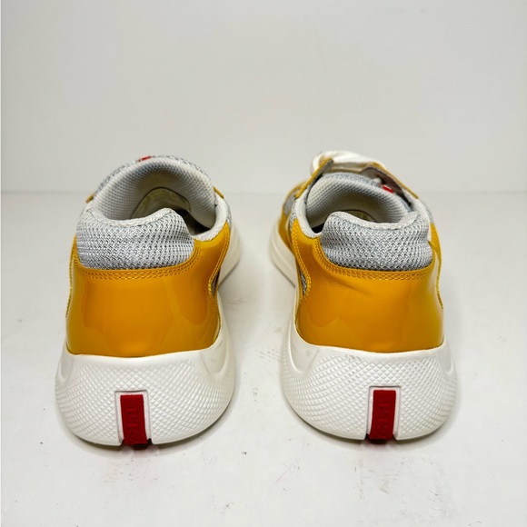 Prada America's Cup "WHITE/YELLOW" Size 8 Prada 9 Us - Picture 4 of 7
